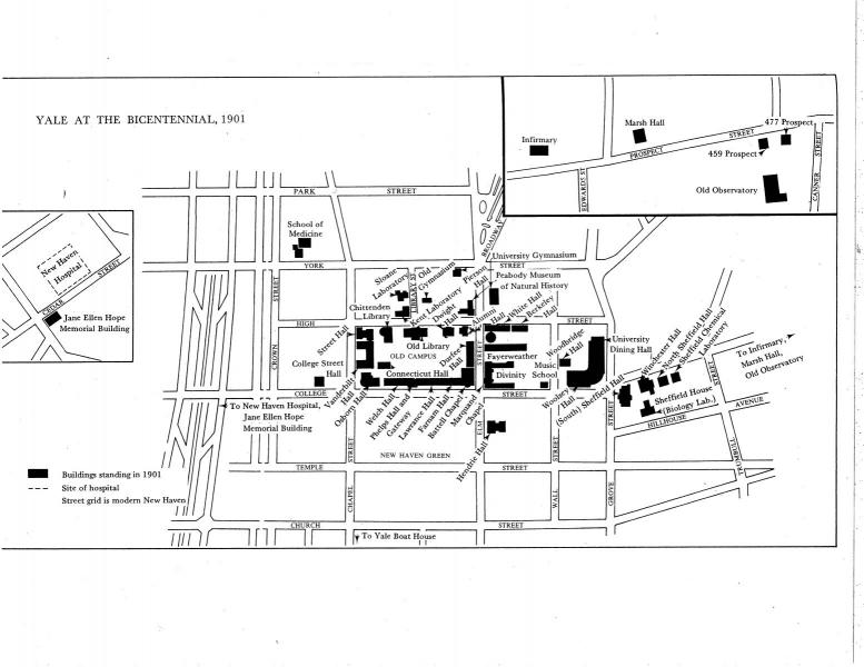 Campus Map, 1901