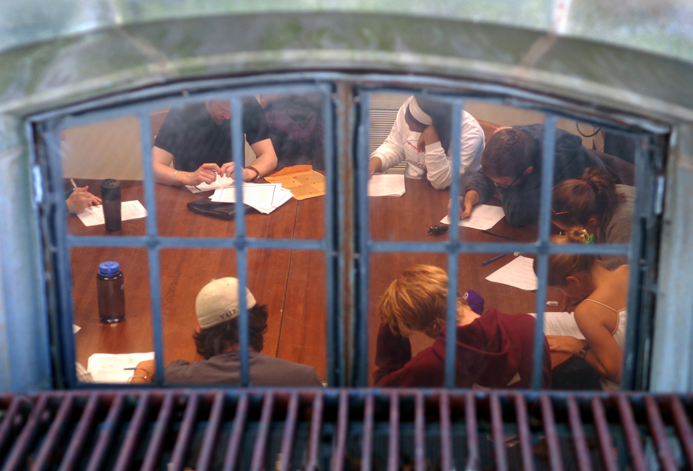 Students in a classroom