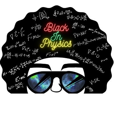Black In Physics logo.
