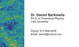 Dr. Daniel Berkowitz contact information