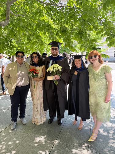 Iris Ponce, Ananya Rai, Mark Gonzalez, Kirsty Scott, Sierra Wilde. Photo submitted by Kirsty Scott