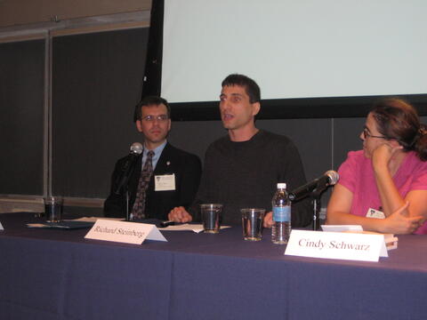 Panel Members: Mark Caprio, Richard Steinberg, and Cindy Schwarz