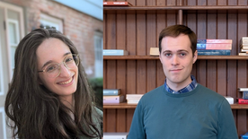 Naomi Gluck and Matthew Mitchell winners of the Bromley fellowship for 2025