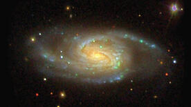 (c) Marla Geha. MILKY WAY SIBLING Hosts like this spiral galaxy look like our own, but their dwarf retinue does not