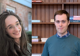 Naomi Gluck and Matthew Mitchell winners of the Bromley fellowship for 2025